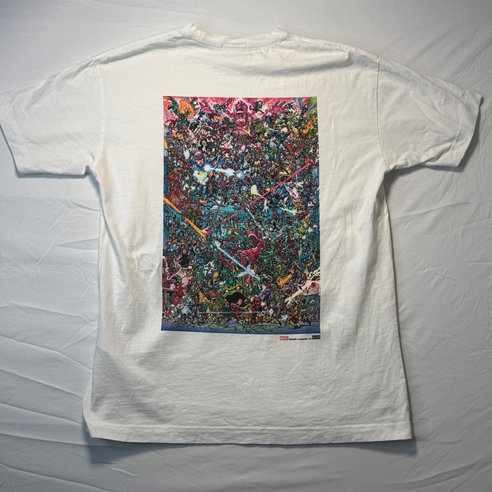 Kith x Marvel Universe 85th Anniversary TShirt Galactus White Men Small RARE